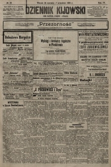 Dziennik Kijowski : pismo polityczne, społeczne i literackie. 1909, nr 191