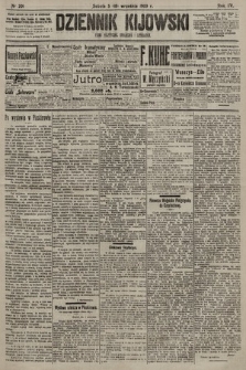 Dziennik Kijowski : pismo polityczne, społeczne i literackie. 1909, nr 201