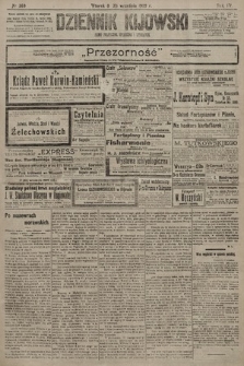 Dziennik Kijowski : pismo polityczne, społeczne i literackie. 1909, nr 203