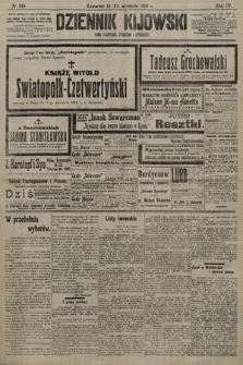 Dziennik Kijowski : pismo polityczne, społeczne i literackie. 1909, nr 204