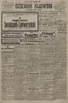 Dziennik Kijowski : pismo polityczne, społeczne i literackie. 1909, nr 205