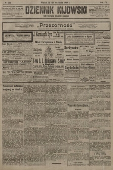 Dziennik Kijowski : pismo polityczne, społeczne i literackie. 1909, nr 208