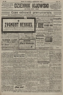 Dziennik Kijowski : pismo polityczne, społeczne i literackie. 1909, nr 212