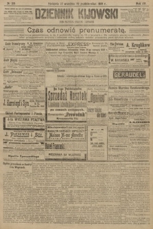 Dziennik Kijowski : pismo polityczne, społeczne i literackie. 1909, nr 219