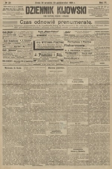 Dziennik Kijowski : pismo polityczne, społeczne i literackie. 1909, nr 221