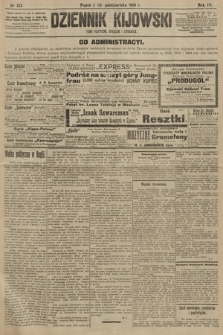 Dziennik Kijowski : pismo polityczne, społeczne i literackie. 1909, nr 223
