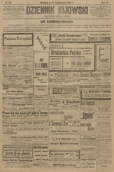 Dziennik Kijowski : pismo polityczne, społeczne i literackie. 1909, nr 225