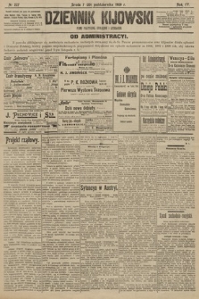 Dziennik Kijowski : pismo polityczne, społeczne i literackie. 1909, nr 227