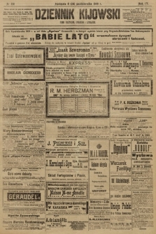 Dziennik Kijowski : pismo polityczne, społeczne i literackie. 1909, nr 231