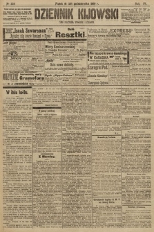 Dziennik Kijowski : pismo polityczne, społeczne i literackie. 1909, nr 235