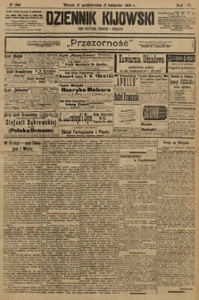 Dziennik Kijowski : pismo polityczne, społeczne i literackie. 1909, nr 244