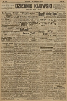 Dziennik Kijowski : pismo polityczne, społeczne i literackie. 1909, nr 252