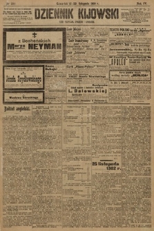 Dziennik Kijowski : pismo polityczne, społeczne i literackie. 1909, nr 258