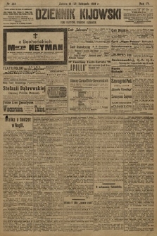 Dziennik Kijowski : pismo polityczne, społeczne i literackie. 1909, nr 260