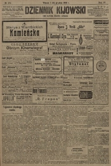Dziennik Kijowski : pismo polityczne, społeczne i literackie. 1909, nr 274