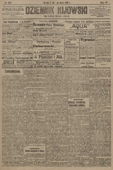 Dziennik Kijowski : pismo polityczne, społeczne i literackie. 1909, nr 275