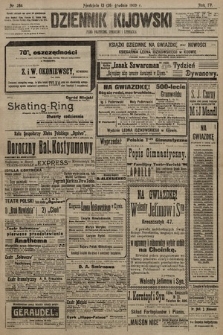 Dziennik Kijowski : pismo polityczne, społeczne i literackie. 1909, nr 284
