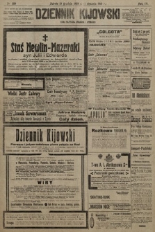 Dziennik Kijowski : pismo polityczne, społeczne i literackie. 1909, nr 289