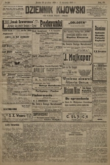 Dziennik Kijowski : pismo polityczne, społeczne i literackie. 1909, nr 292