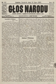 Głos Narodu. 1895, nr 165