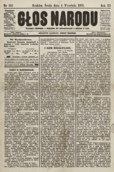 Głos Narodu. 1895, nr 202