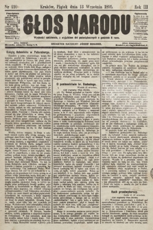 Głos Narodu. 1895, nr 210