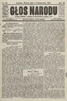 Głos Narodu. 1895, nr 231