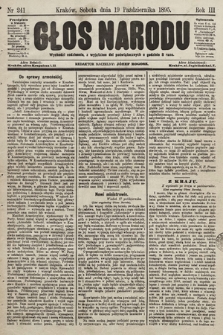 Głos Narodu. 1895, nr 241