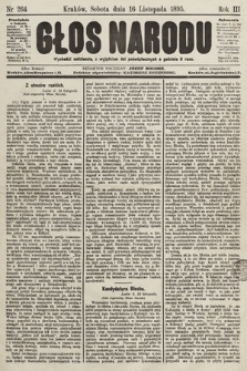 Głos Narodu. 1895, nr 264
