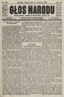 Głos Narodu. 1895, nr 288