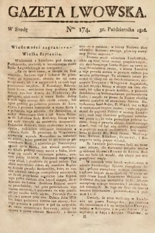 Gazeta Lwowska. 1816, nr 174