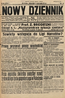 Nowy Dziennik. 1934, nr 4