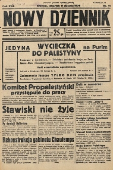 Nowy Dziennik. 1934, nr 11