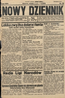 Nowy Dziennik. 1934, nr 19