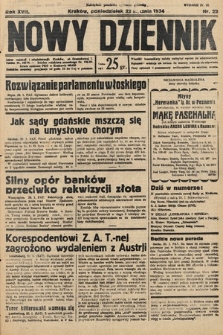 Nowy Dziennik. 1934, nr 22