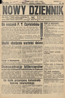 Nowy Dziennik. 1934, nr 34