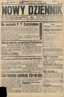 Nowy Dziennik. 1934, nr 36