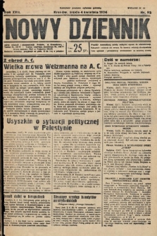 Nowy Dziennik. 1934, nr 92