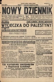 Nowy Dziennik. 1934, nr 93