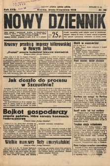 Nowy Dziennik. 1934, nr 99