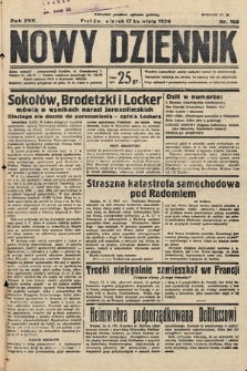 Nowy Dziennik. 1934, nr 105