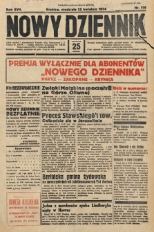 Nowy Dziennik. 1934, nr 110