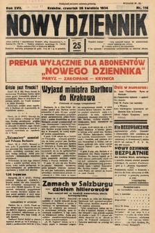 Nowy Dziennik. 1934, nr 114