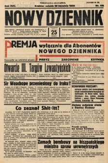 Nowy Dziennik. 1934, nr 116