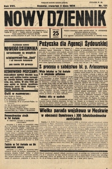 Nowy Dziennik. 1934, nr 121