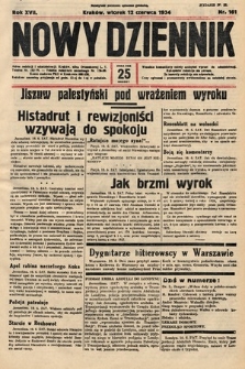Nowy Dziennik. 1934, nr 161
