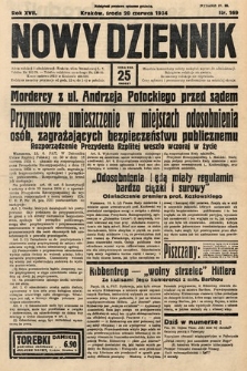 Nowy Dziennik. 1934, nr 169