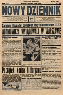 Nowy Dziennik. 1934, nr 183