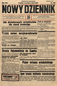 Nowy Dziennik. 1934, nr 184