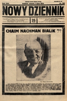 Nowy Dziennik. 1934, nr 186